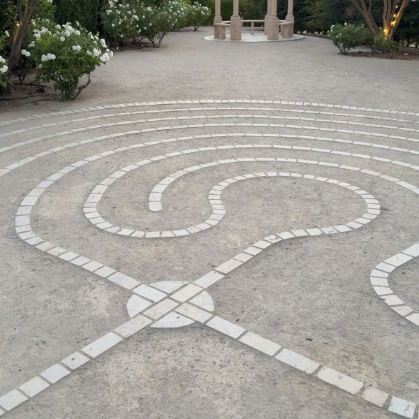 Labyrinth Allegretto Vineyard Resort Paso Robles | TheCentralCoast.com